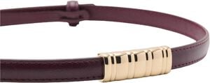 Thin belt with metal detail