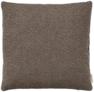 Cushion cover -BOUCLE- Colour Espresso 50 x 50 cm