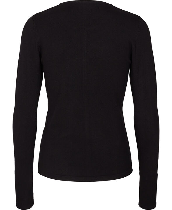 R-neck cardigan