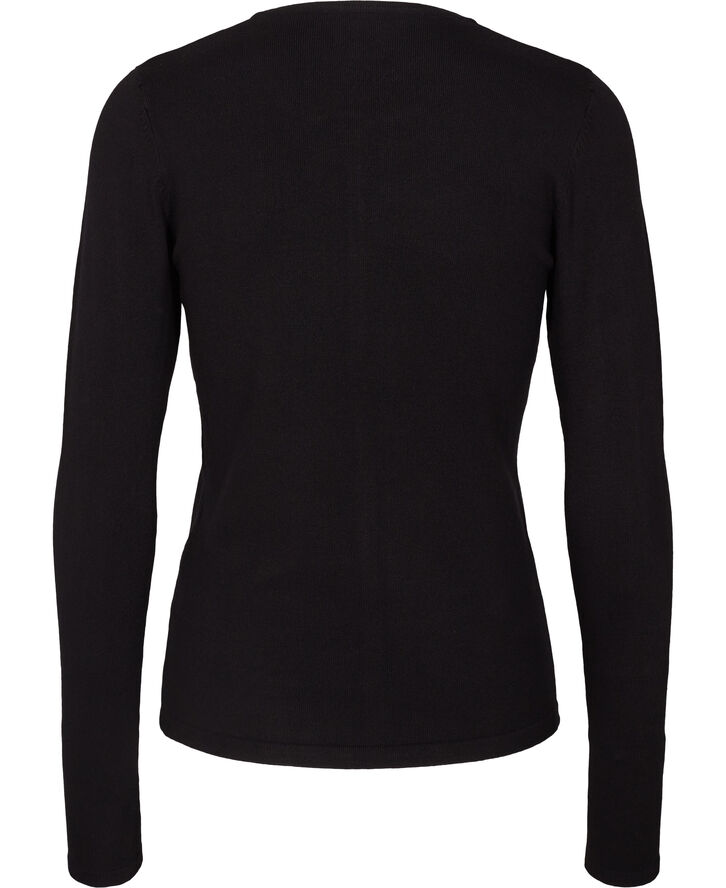 R-neck cardigan