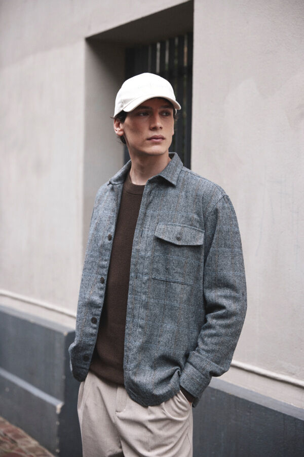 CFALVIN LS herringbone overshirt