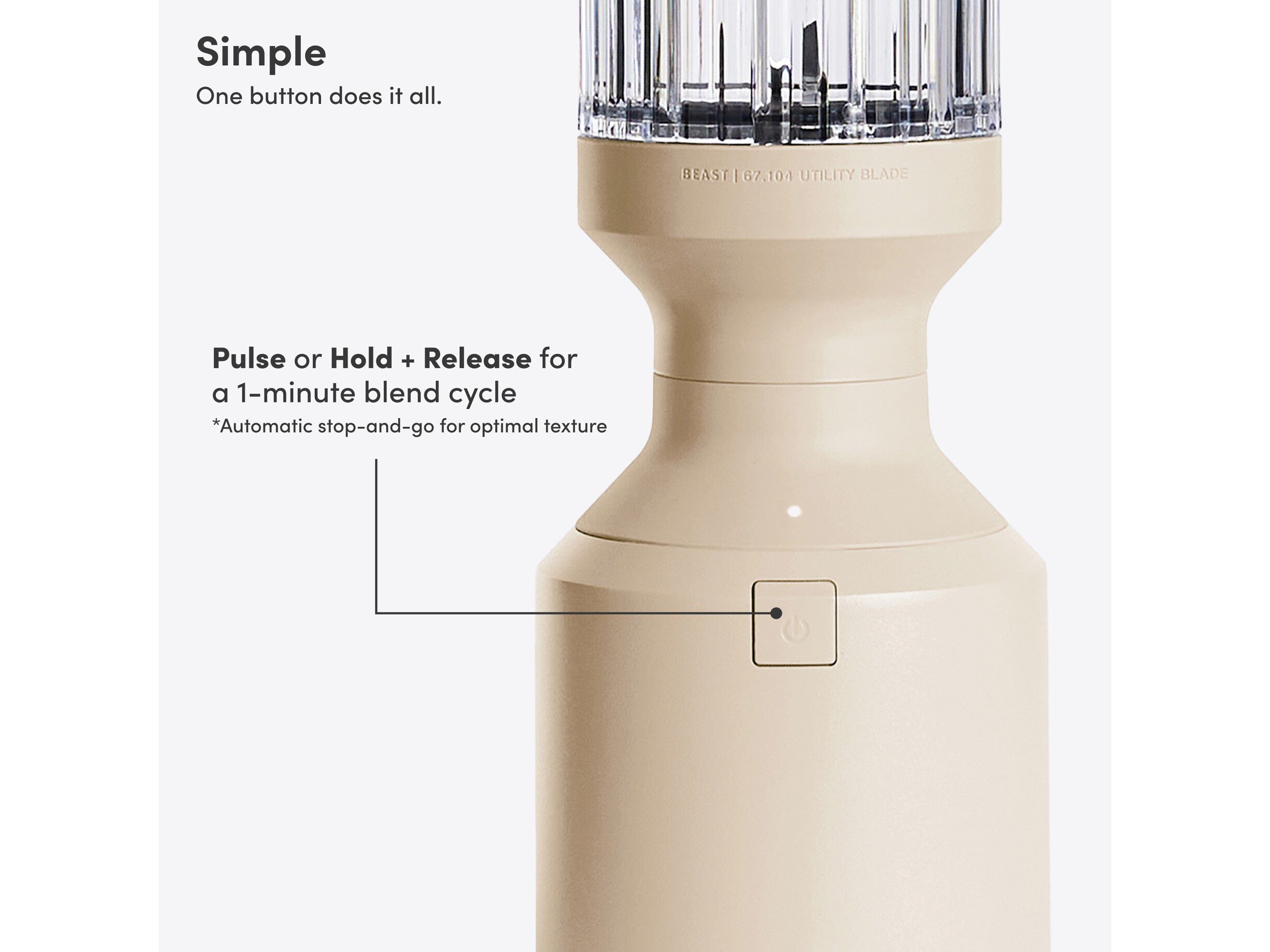 Blender Mega Plus 1200 Sand