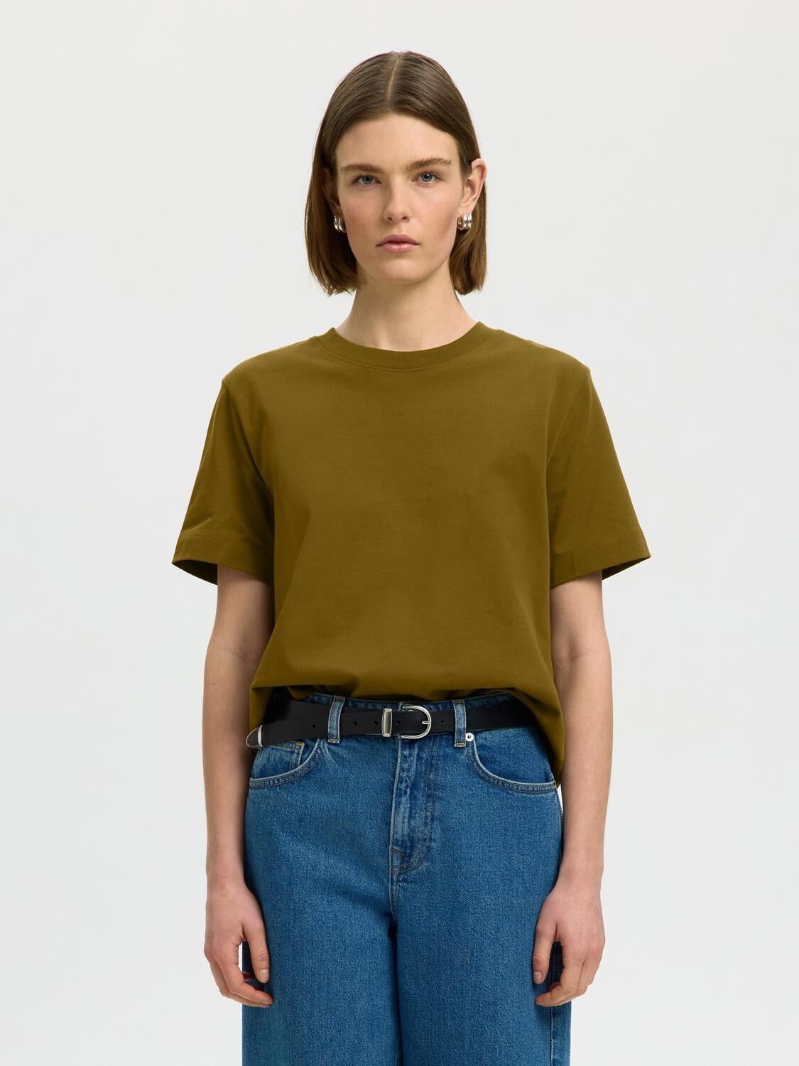 Slwessential Ss Boxy Tee Noos