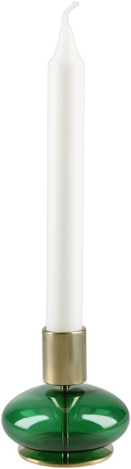 Bubble Lysestage H8 cm gr&oslash;n