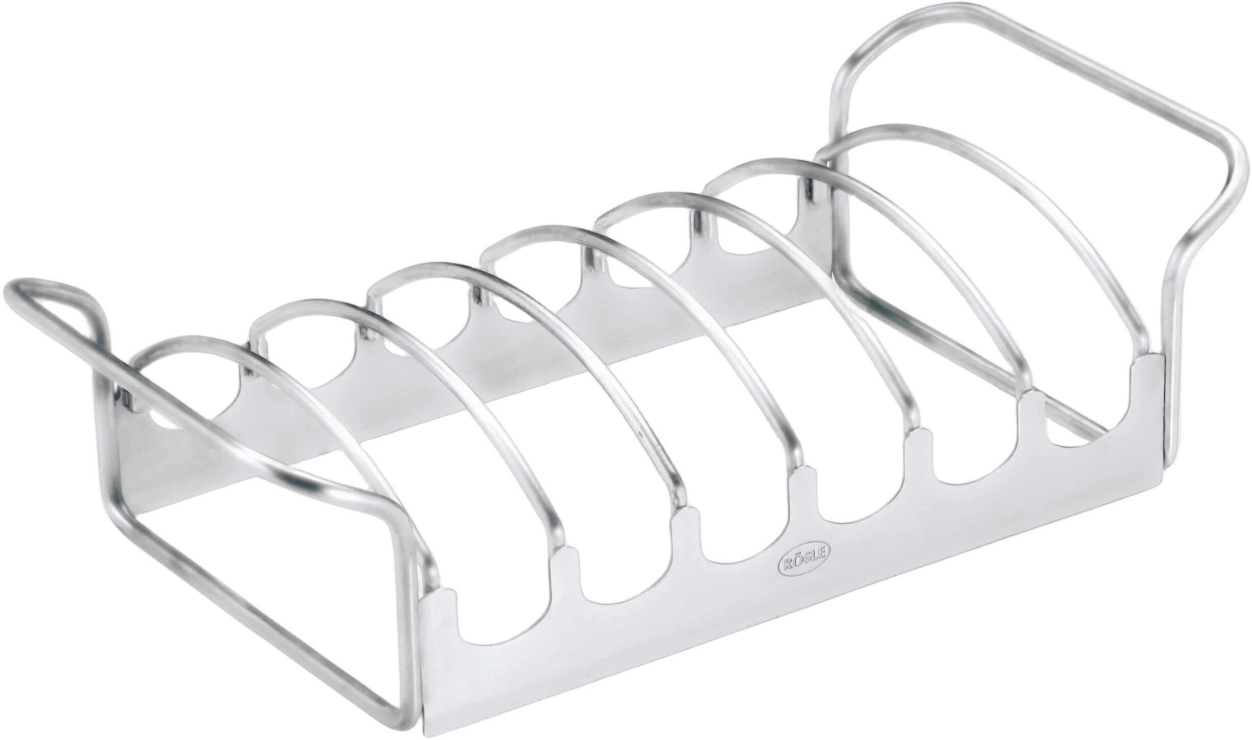 Spareribstativ 28 x 13,5 x 8 cm 18/10 st&aring;l