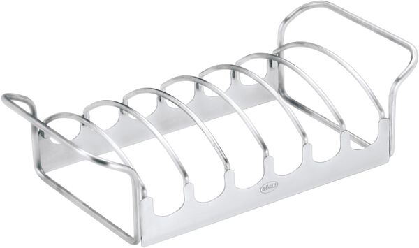 Spareribstativ 28 x 13,5 x 8 cm 18/10 stål