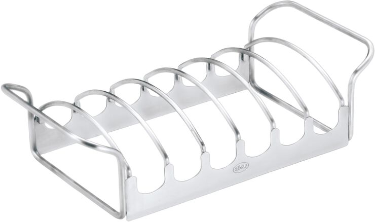 Spareribstativ 28 x 13,5 x 8 cm 18/10 stål