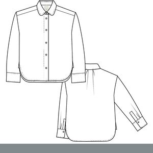 Luna L/S Poplin Shirt GOTS