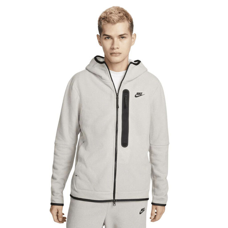 sportswear fleece full zip winterized hoodie