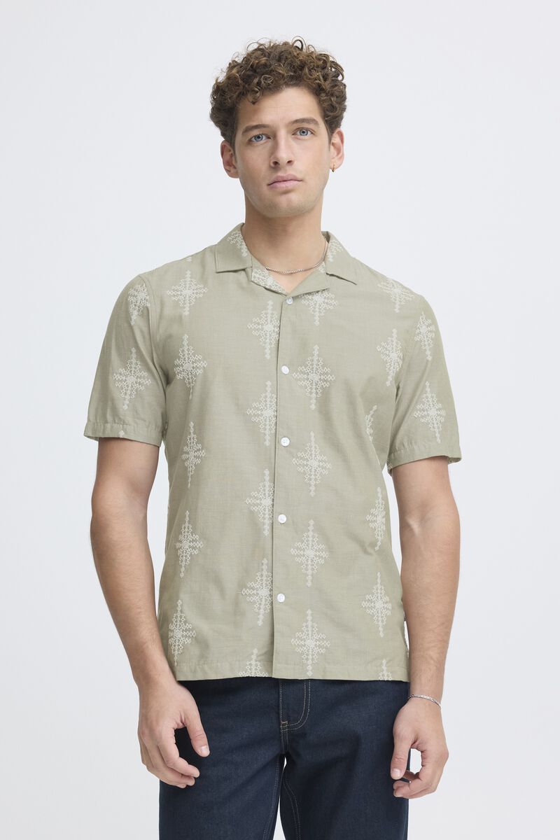 Cfleopold Ss Embroidered Shirt