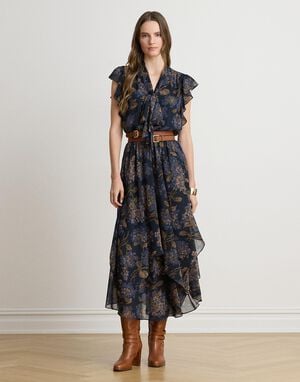POLY CRINKLE GGT 58-WVN-DRESSES