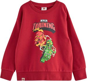 Mjuk jerseysweatshirt i bomull med