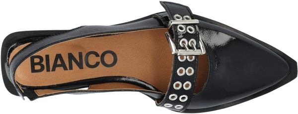 BIAVICTORIA Single Buckle Slingback Leather