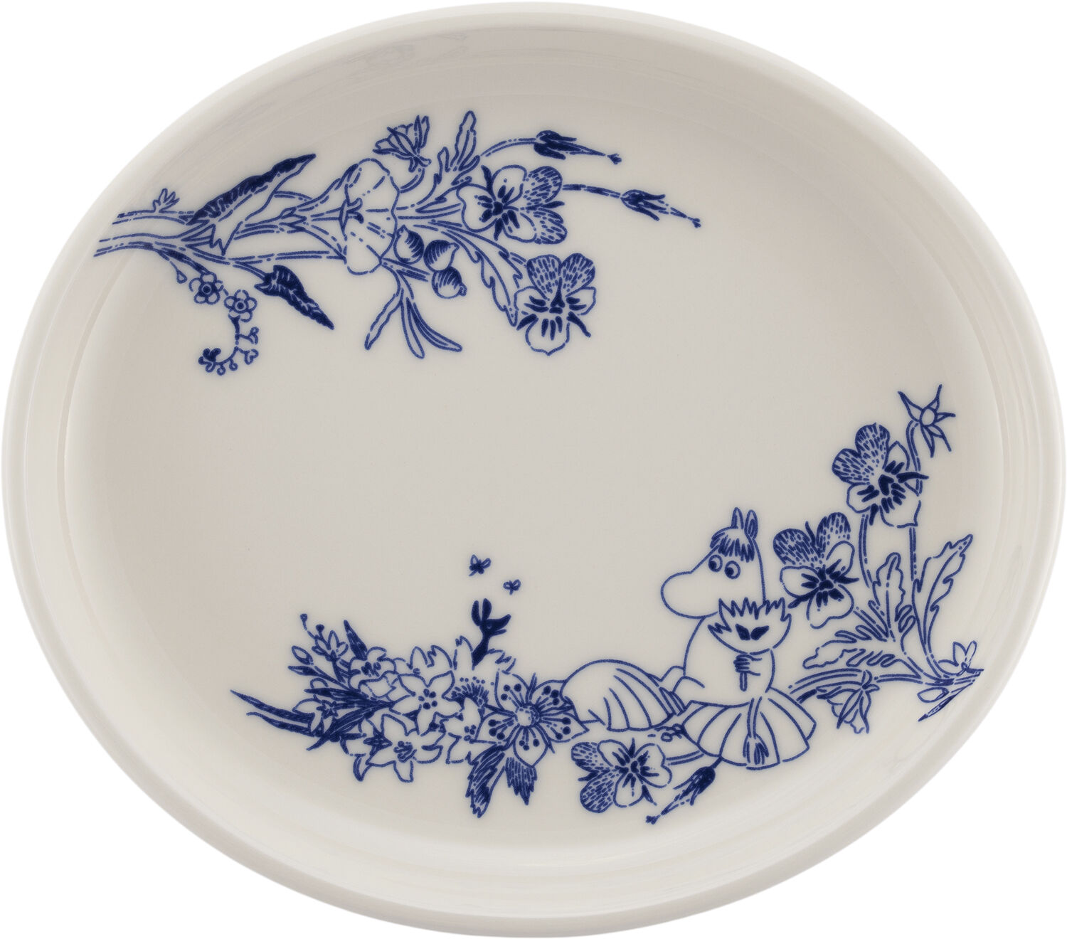 Moomin Arabia 16 cm oval tallerken Haru