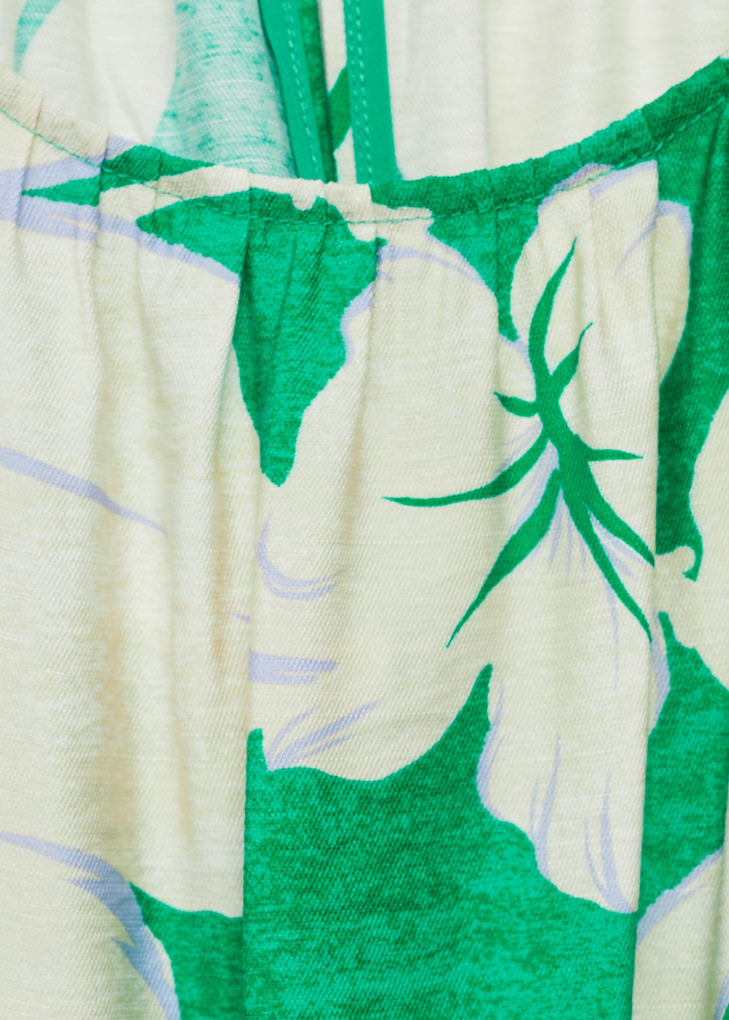 Belt printed jumpsuit