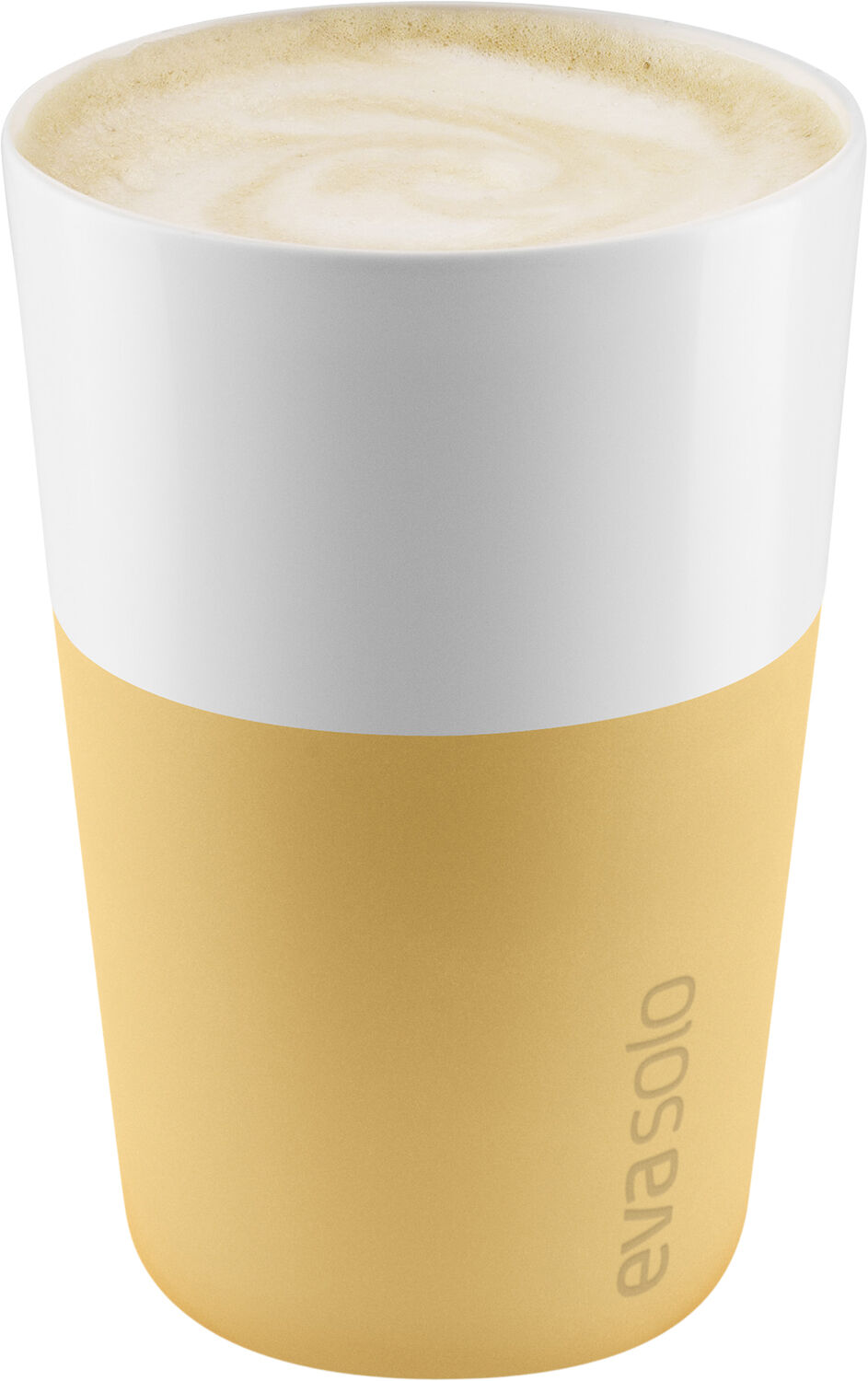 2 Cafe Latte-krus Golden sand