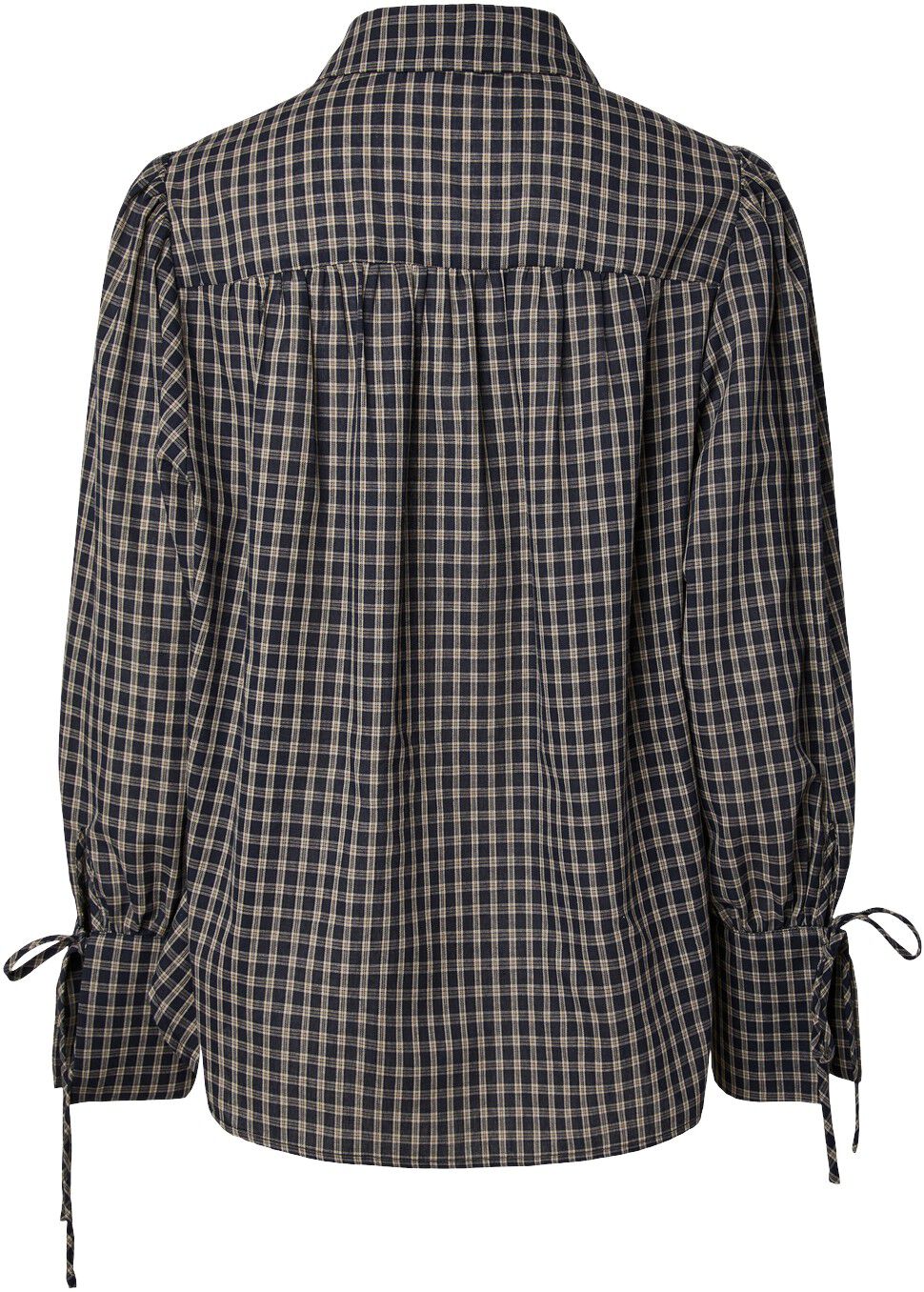 PCJUNA LS PLEATED DETAIL SHIRT WNV