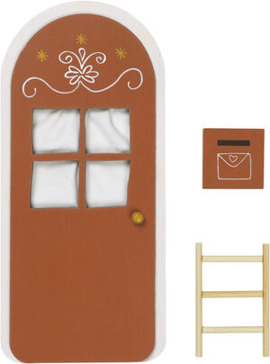 Elf Door - Christmas - Cinnamon