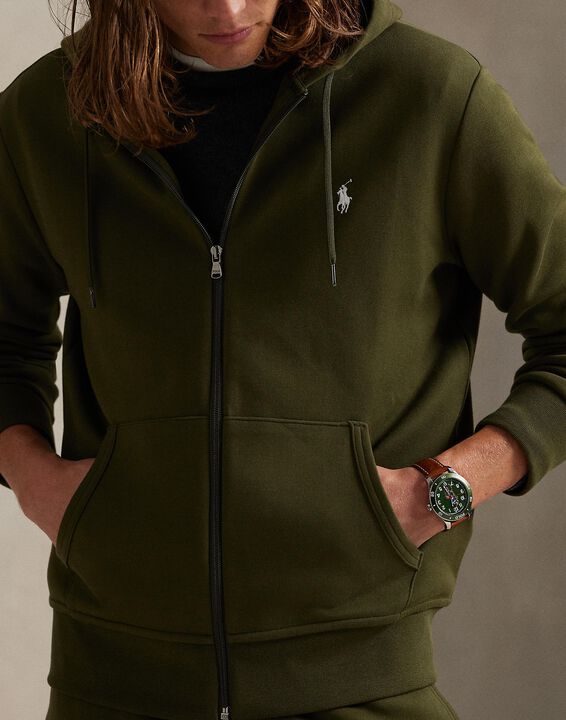 Double-Knit Full-Zip Hoodie