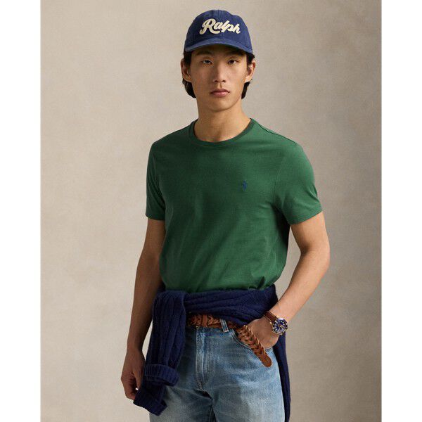 Custom Slim Fit Jersey Crewneck T-Shirt