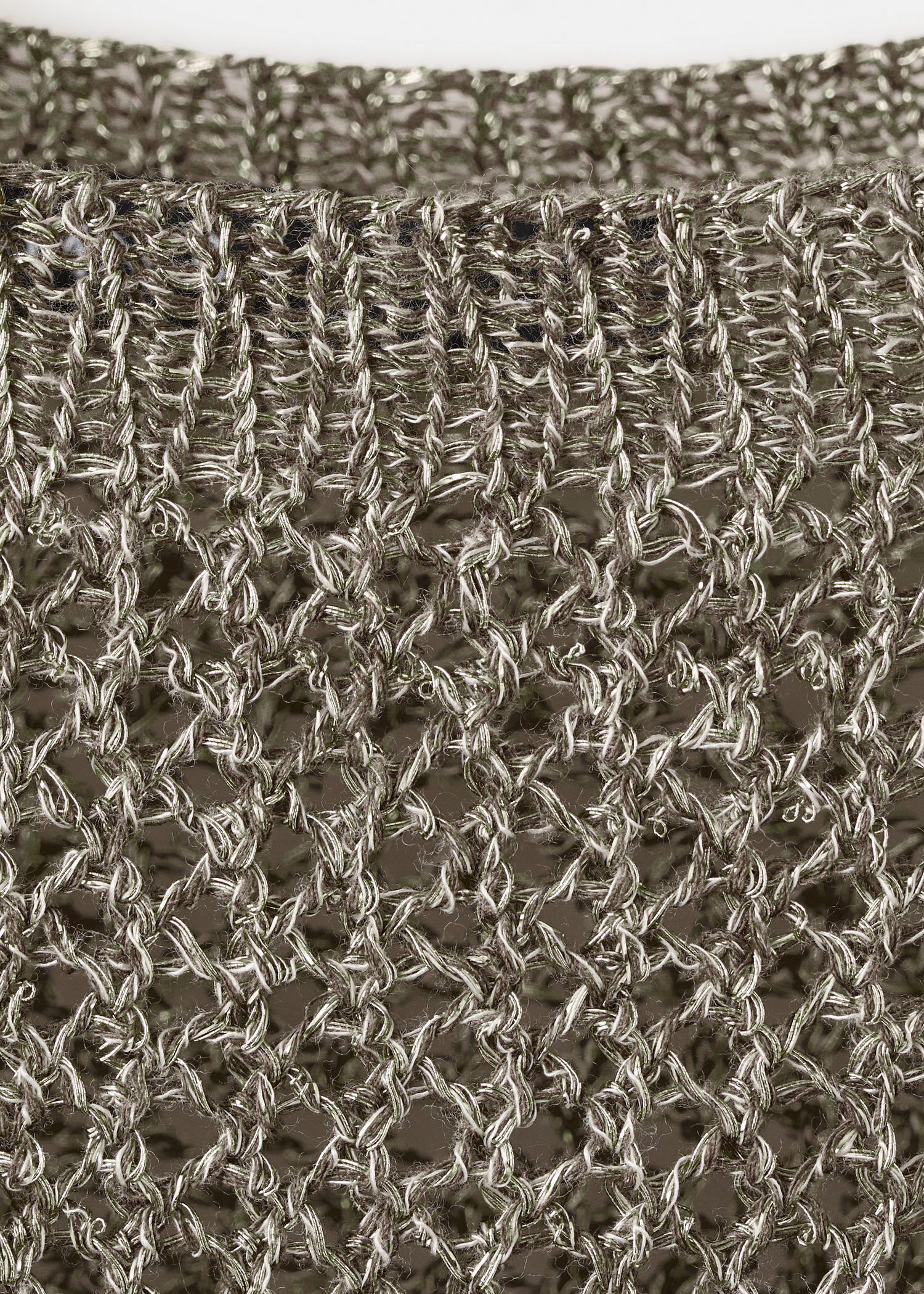 Lurex knitted sweater