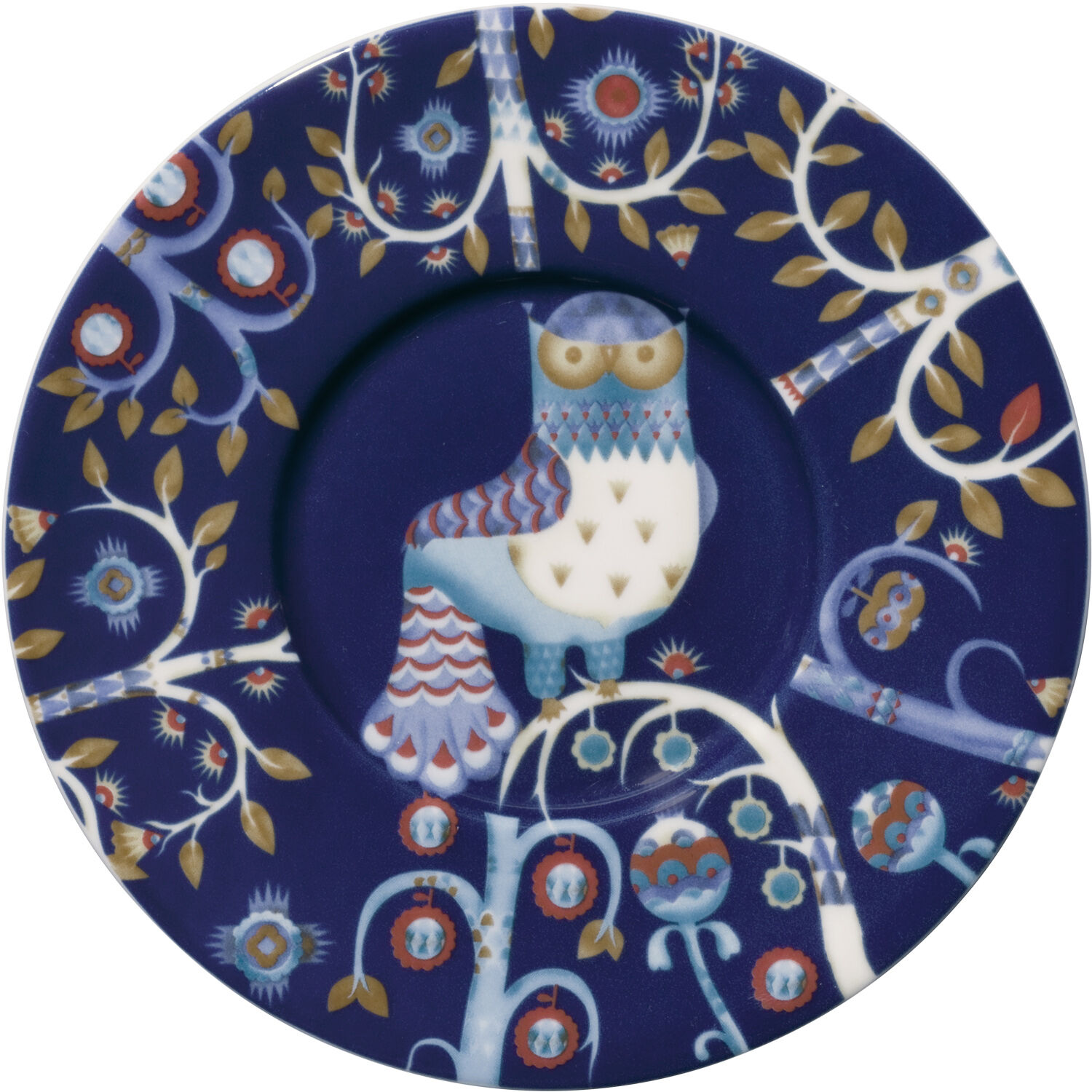 Taika 15cm kaffe u. kop bl&aring;