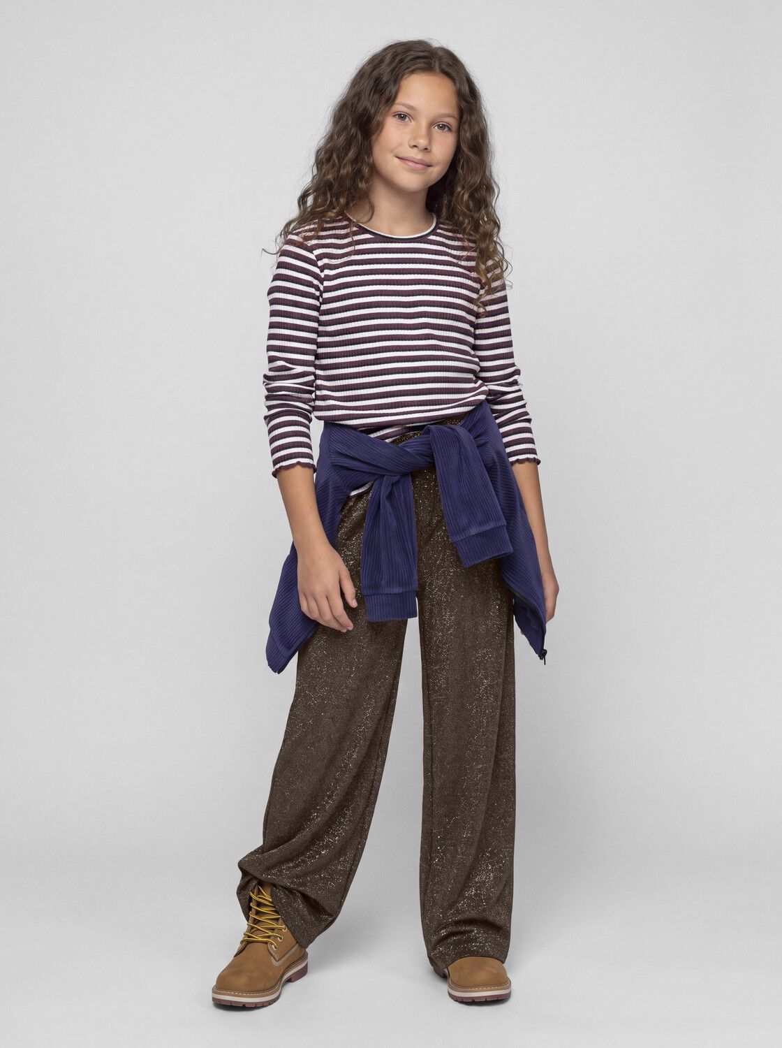 Nkfvemma Glitter Ls Slim Top
