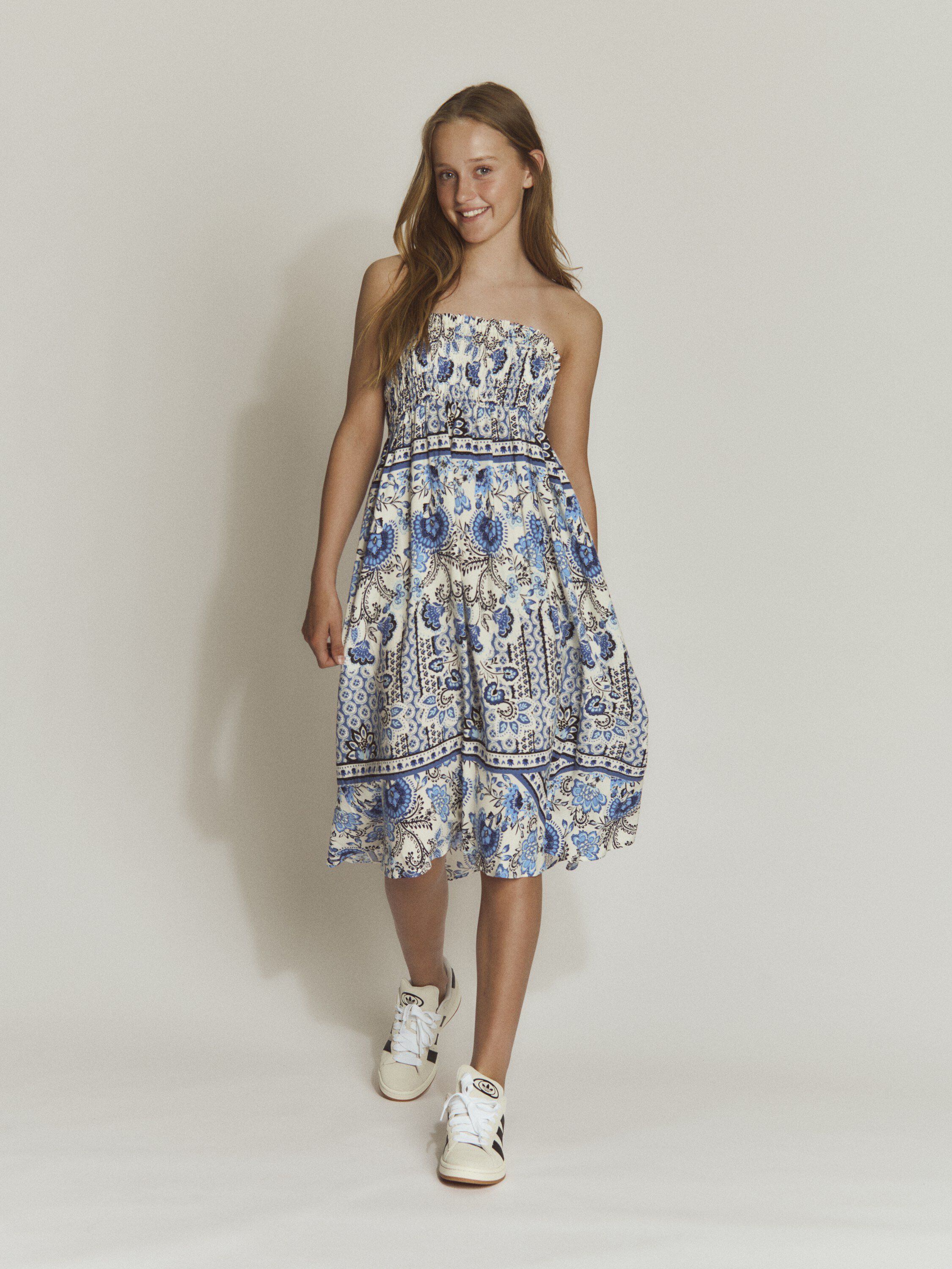 RKElif Long Smock Skirt