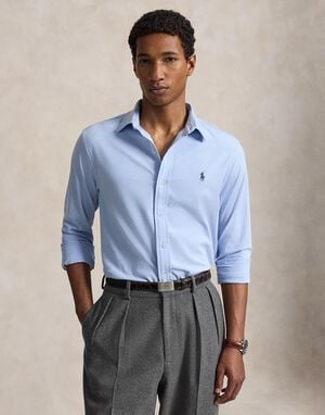 Stretch Knit Oxford Shirt