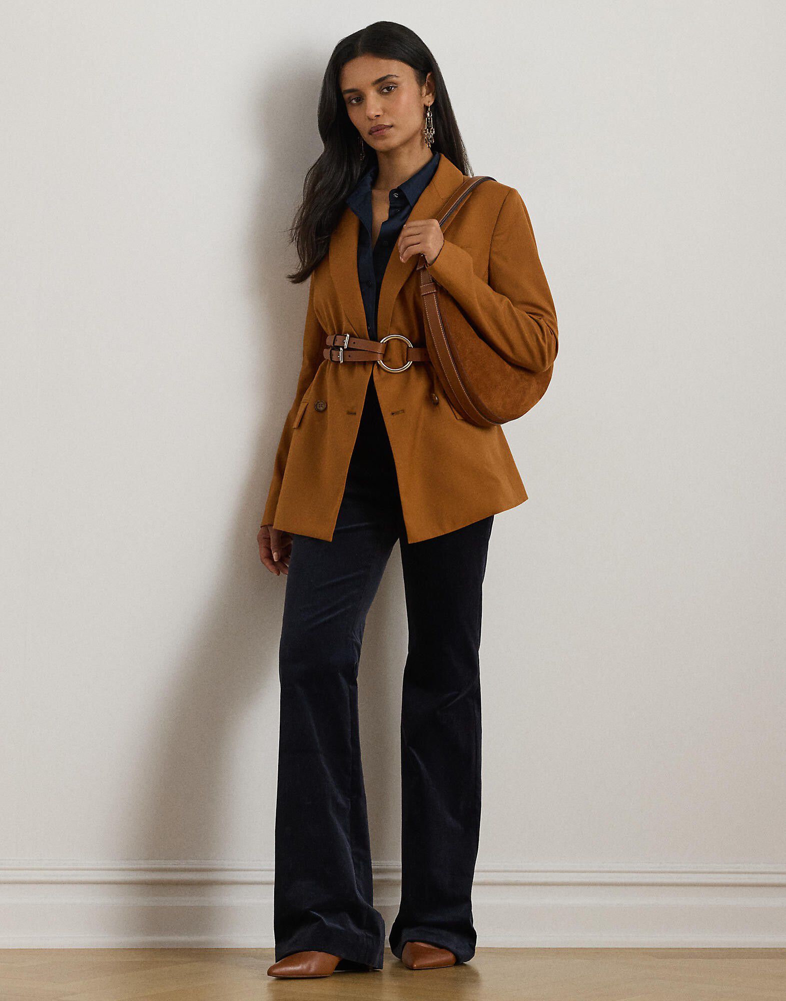 High-Rise Corduroy Flare Pant