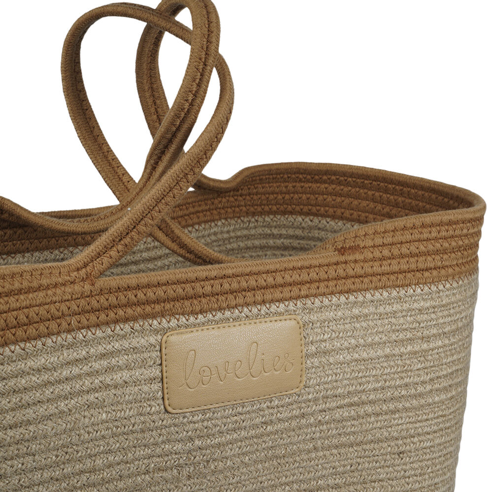 FLAMENCOS - BEACH BAG - LARGE 55 X 35 CM