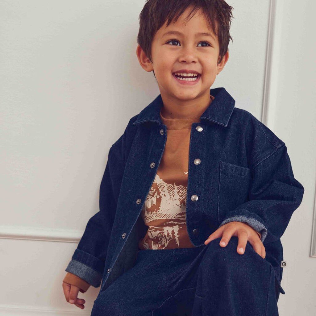 Denim L/S skjorte