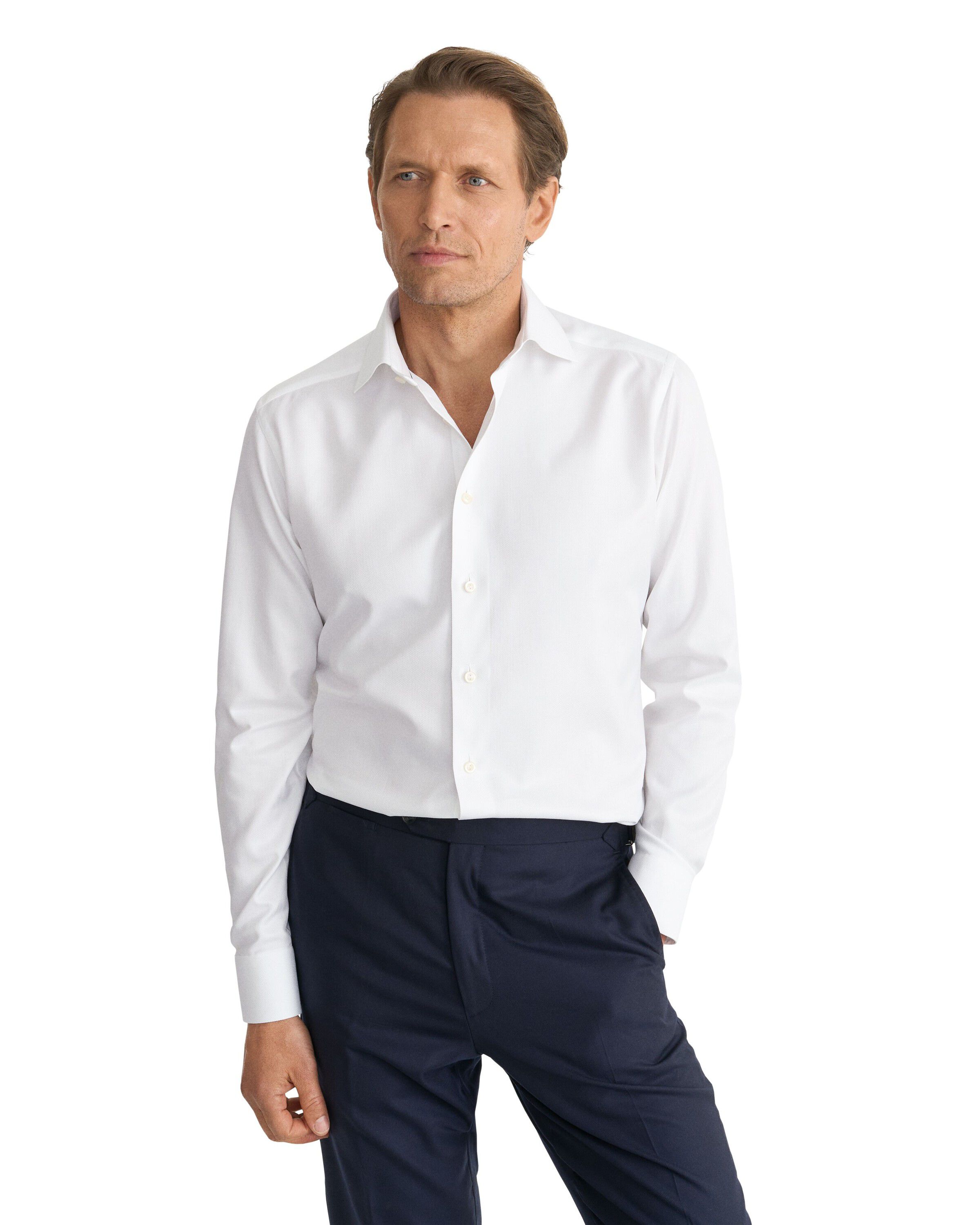 Herringbone Signature Twill Shirt