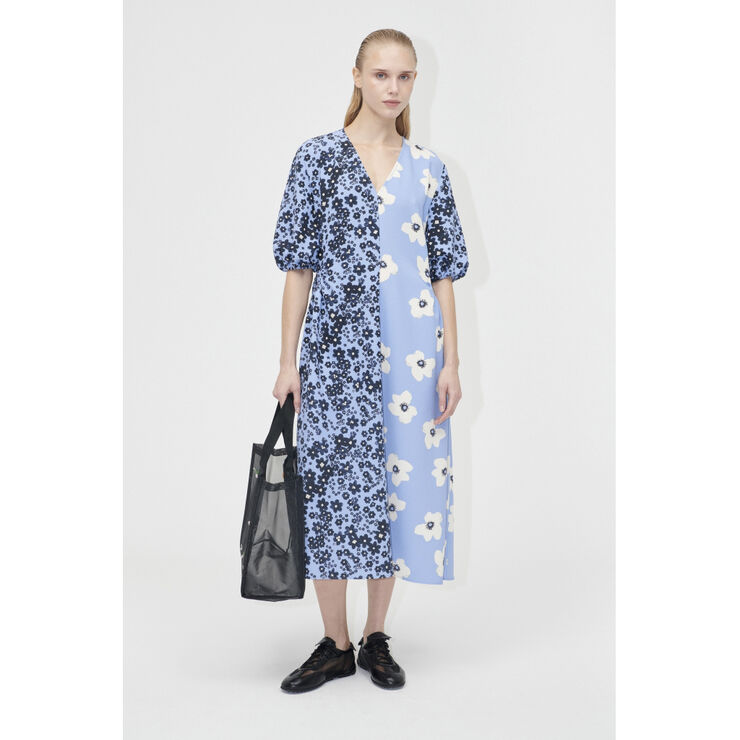 2259 Structure Stretch, Gathered Pocket Dress