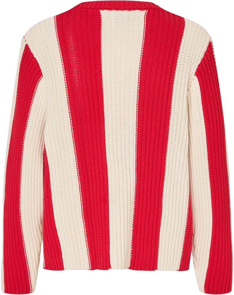 2501 Lofty Cotton, Boxy Motif Sweater