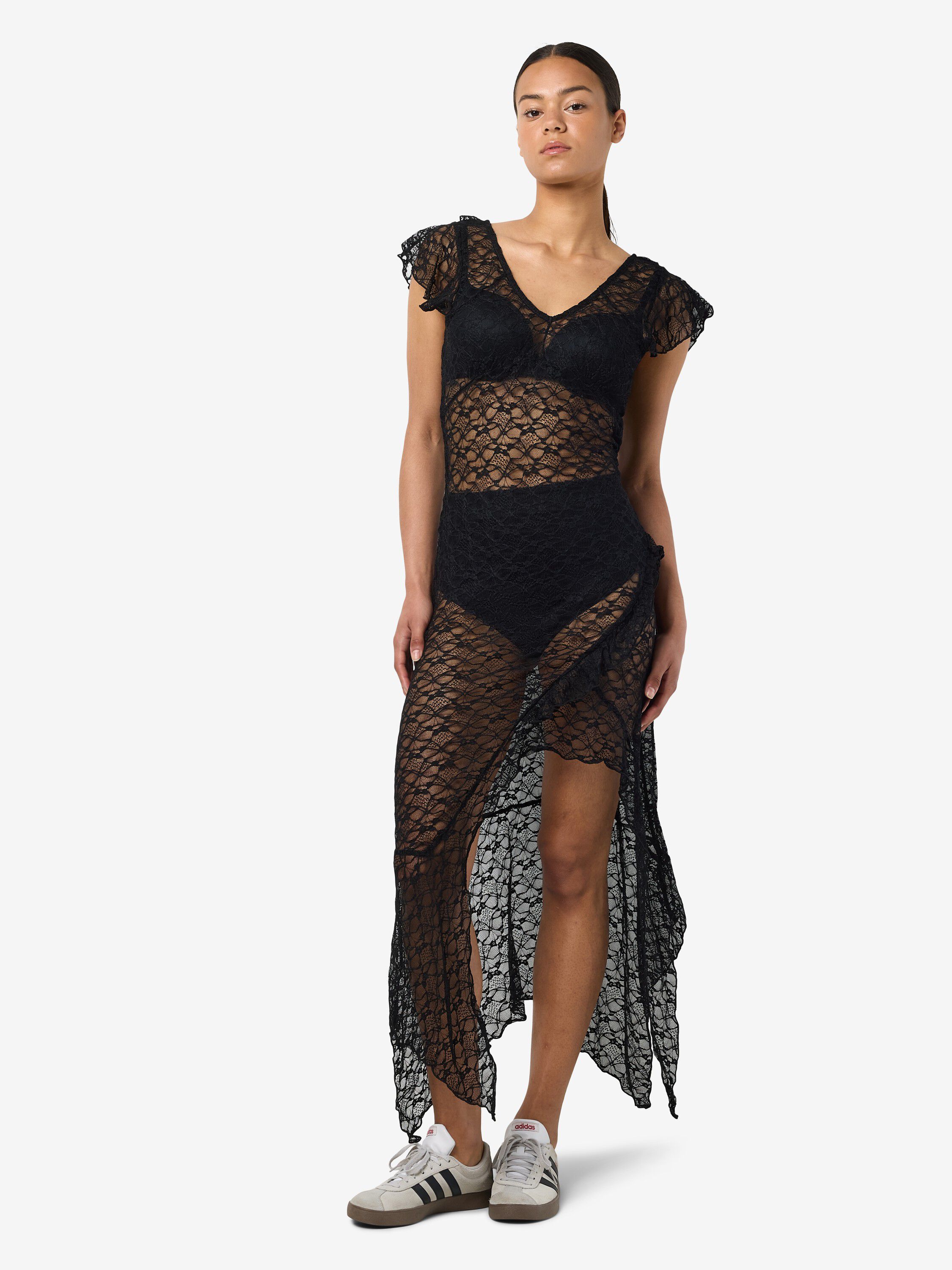 NMLACEY C/S MAXI DRESS JRS
