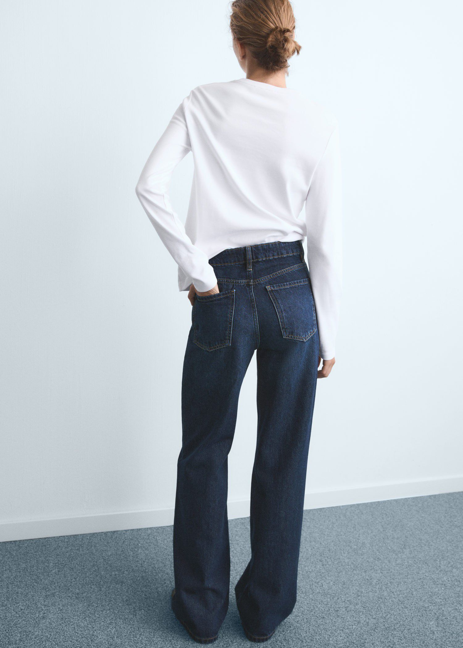 Danila wide leg high-rise jeans