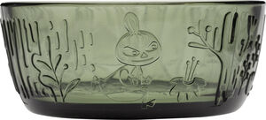 Mumi Glasskål 35 cl Pine Green