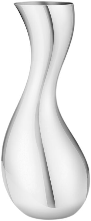 Cobra Vase, stor rustfrit st&aring;l