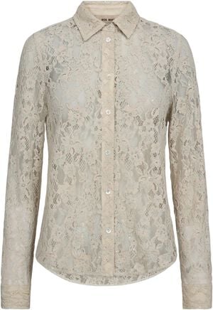 MMKether Lace Sequin Shirt