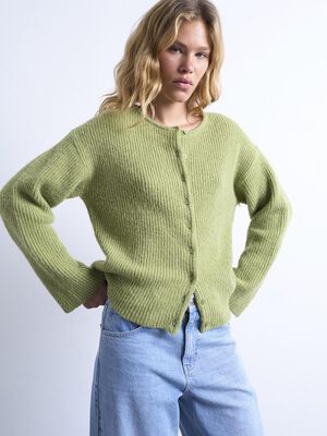 TSNYLA RIB CARDIGAN