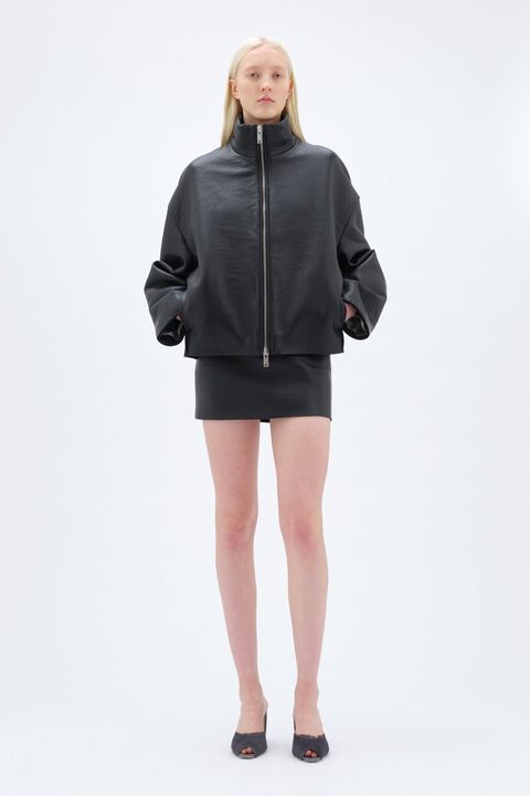 Bonded Leather Jacket