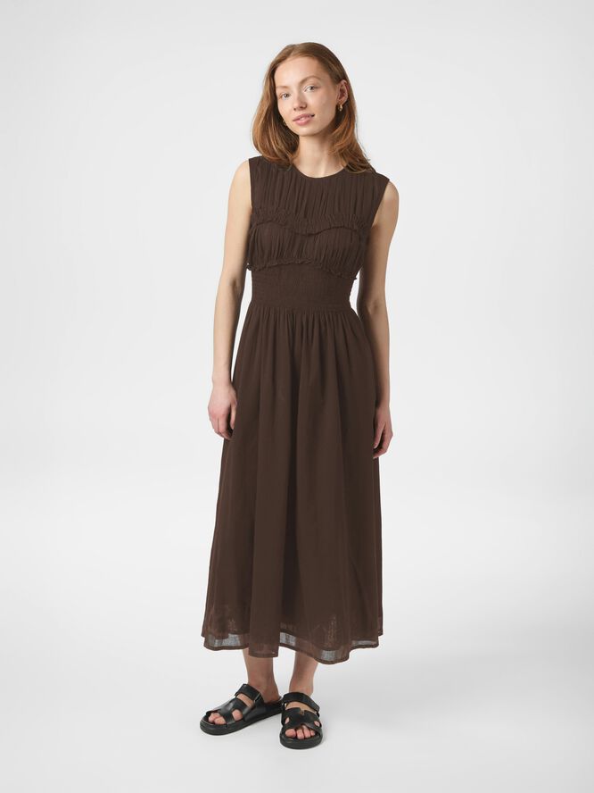 Myrna S Voile Dress