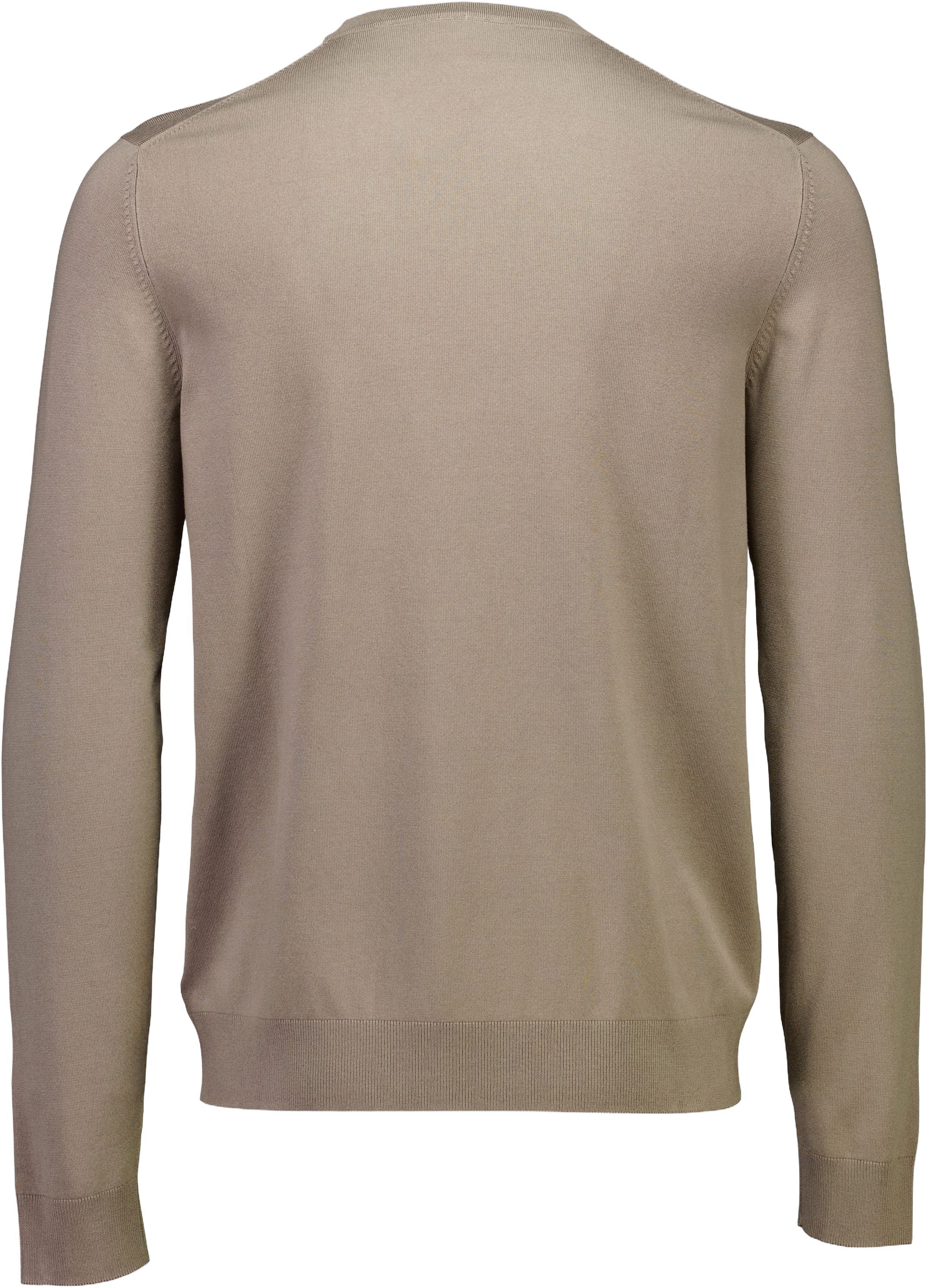 Soft viscose blend o-neck knit