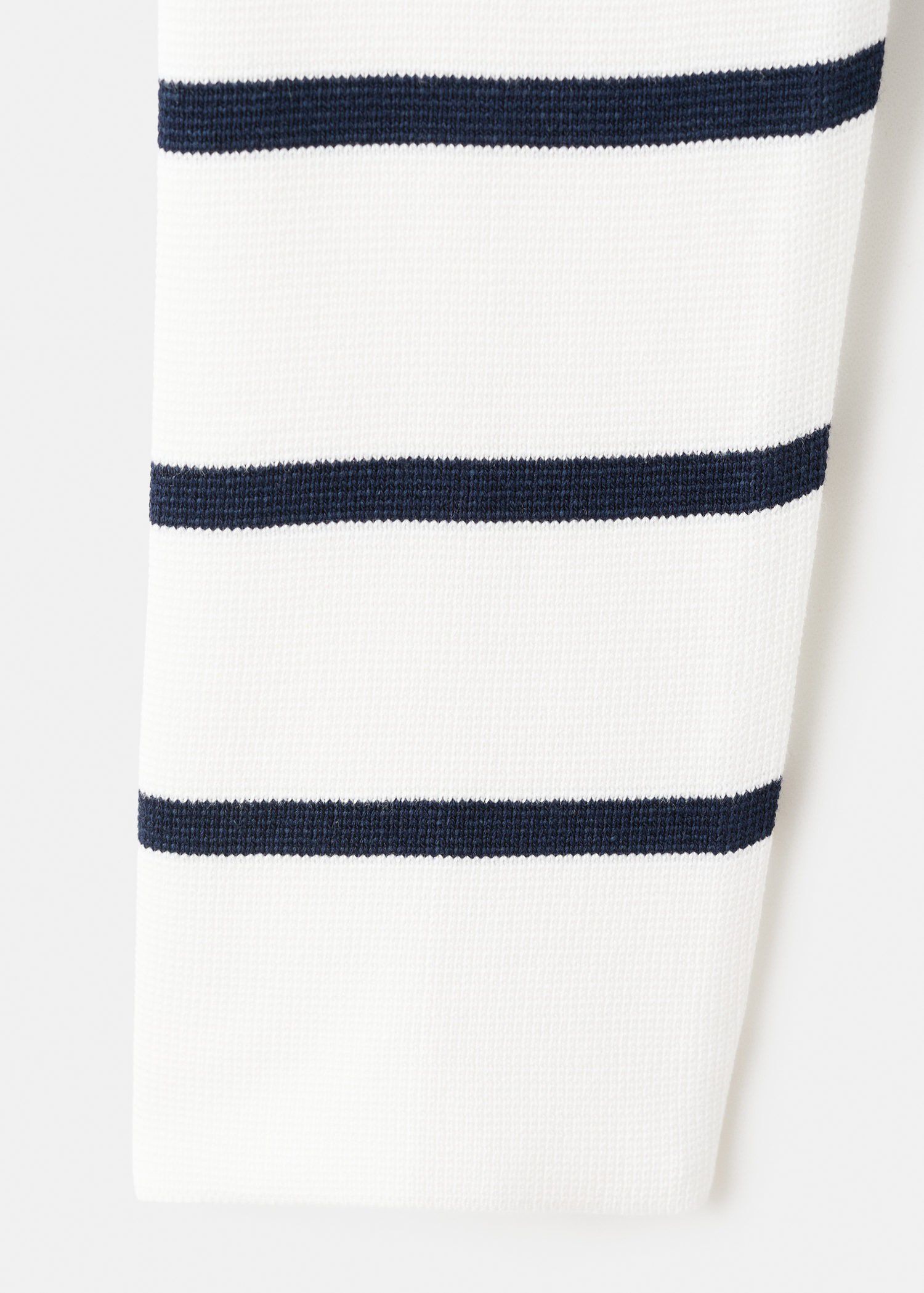 Fine-knit boat-neck sweater