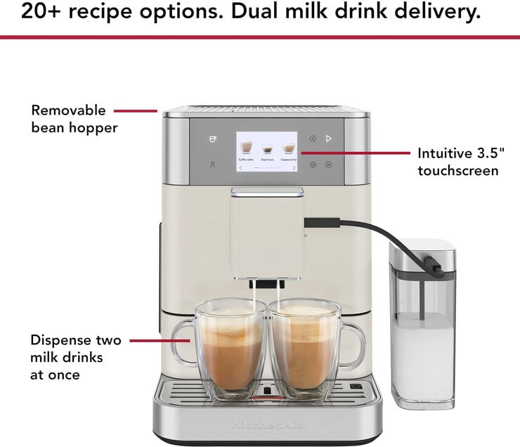 KITCHENAID fuldautomatisk espressomaskin-5KES8557EPL