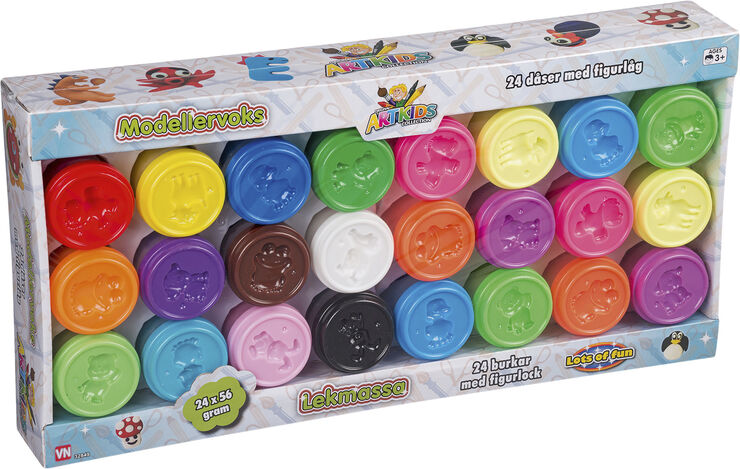 ARTKIDS 24 DÅSER 56g VOKS