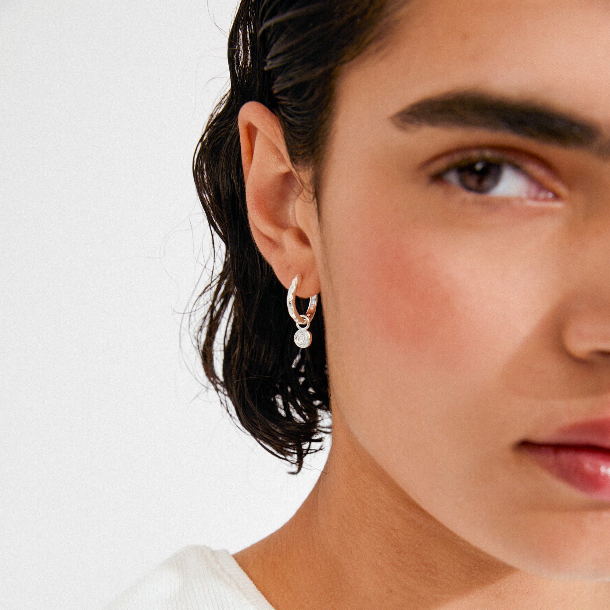 FIRE hoop &oslash;reringe s&oslash;lvbelagt