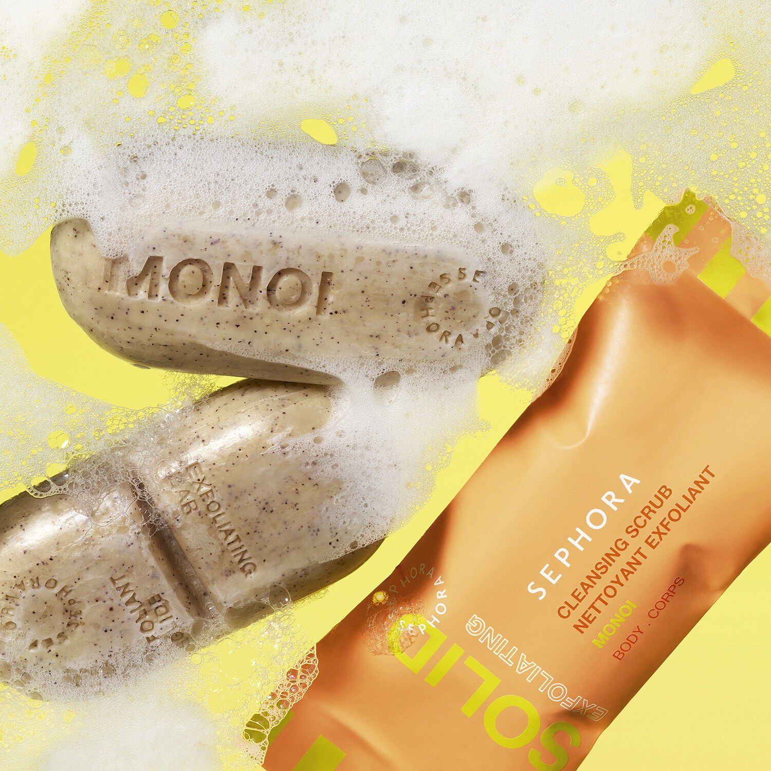 Eksfolierende renseprodukt - Kroppen