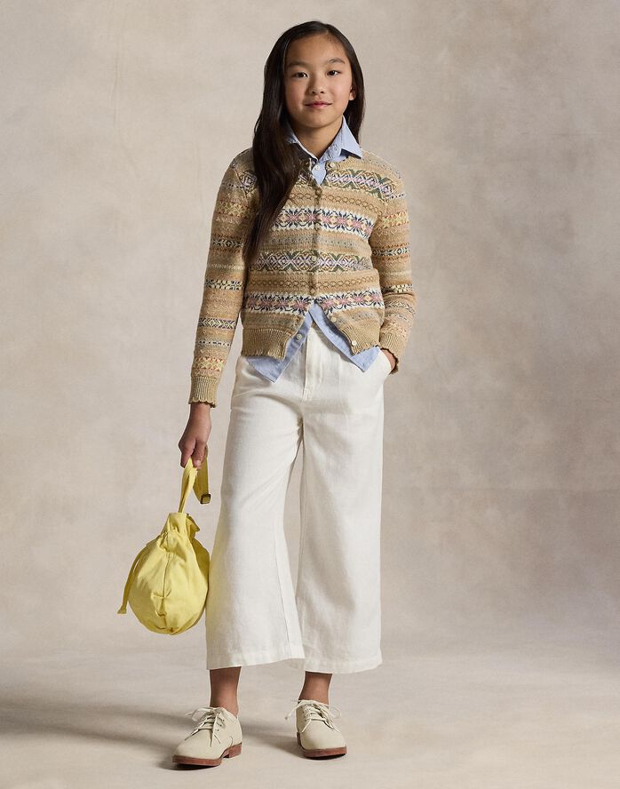 LINEN-WIDE LEG PRP-PN-FFR
